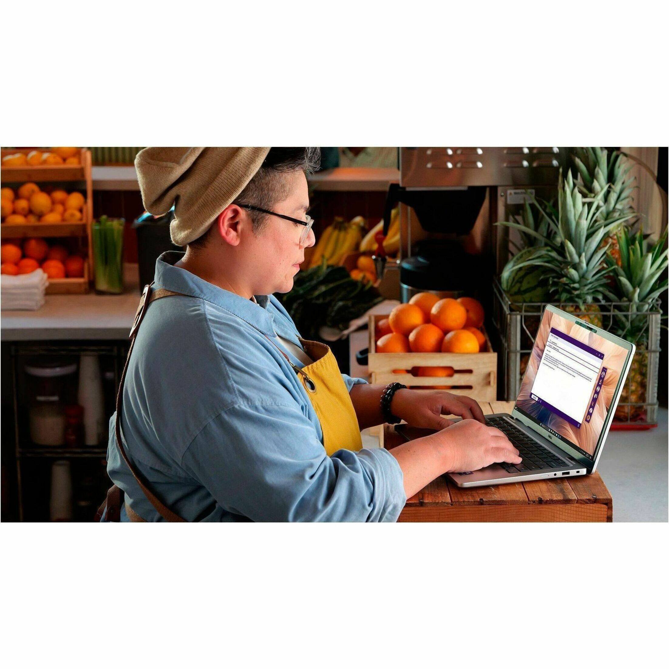 Alt View 40. Dell - Pro 13 Plus 13.3" IPS LCD 1920 x 1200 (Full HD Plus) Laptop - Intel Core Ultra 5 with 16GB Memory - 512 GB SSD - Silver.