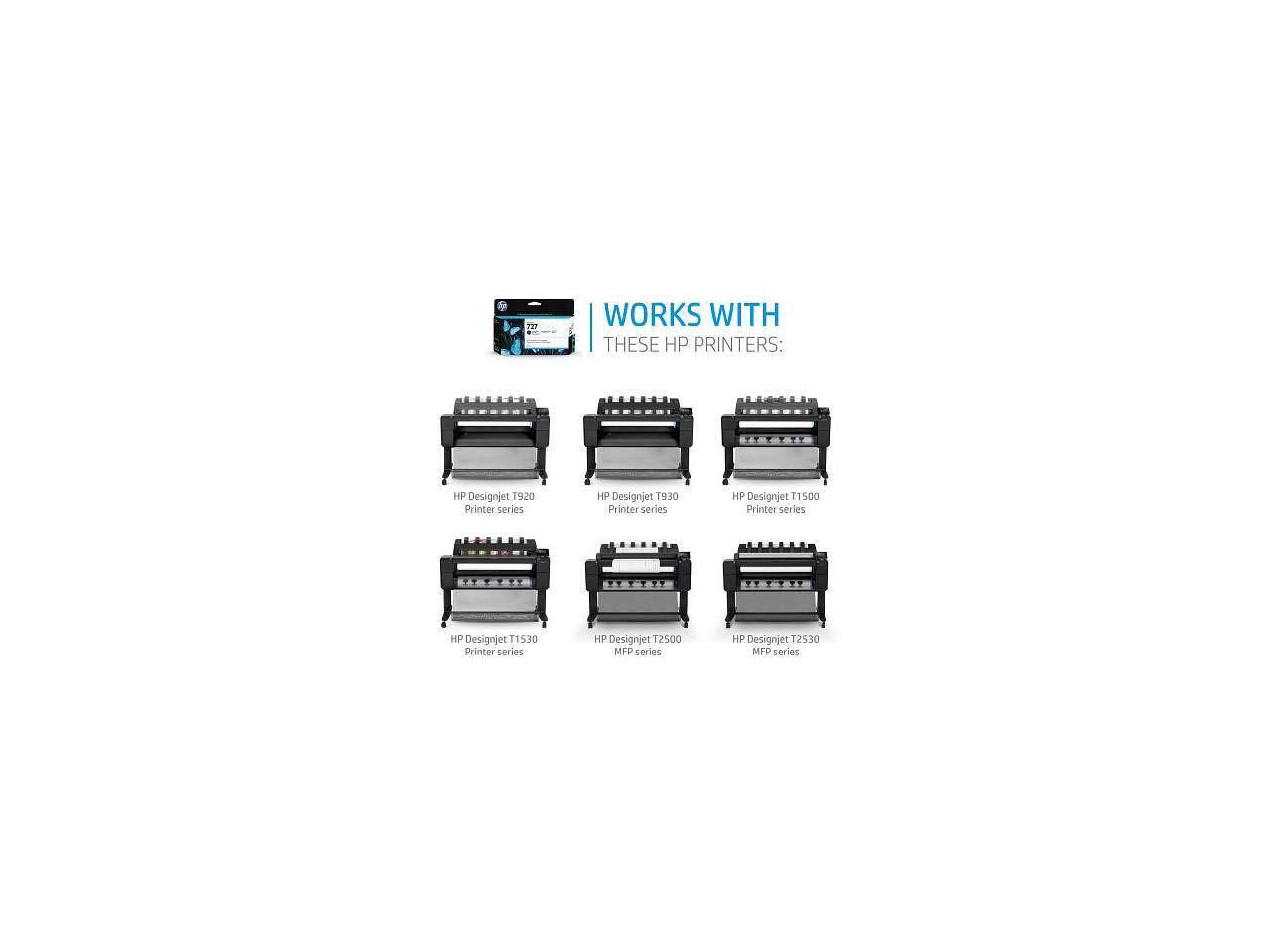 - PT WORKS WITH THESE HP PRINTERS:  
  HP Designjet 1920 Printer series  
  HP Designjet 1930 Printer series  
  HP Designjet 11500 Printer series  
  HP Designjet 11530 Printer series  
  HP Designjet 12500 M series  
  HP Designjet T2530 MP series