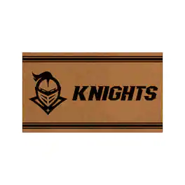 Evergreen Enterprises - UCF Knights 28" x 16" Primary Logo Outdoor Coir Entryway Mat - Multicolor
