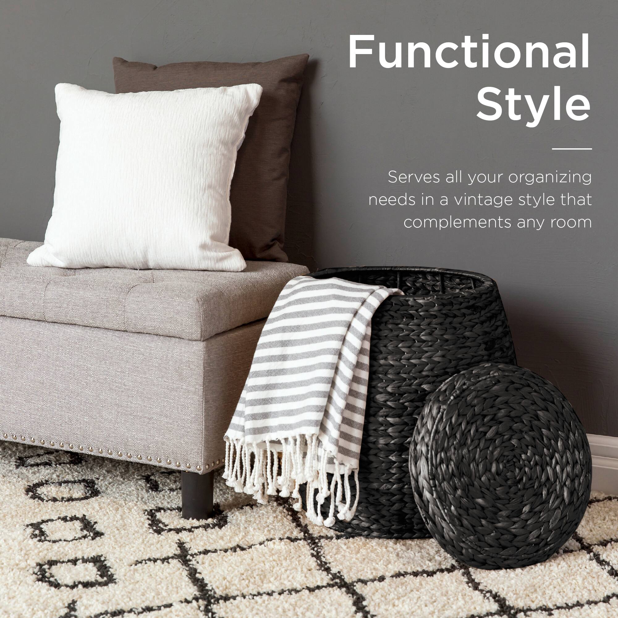 Functional Style

Serves all your organizing needs in a vintage style that complements any room