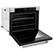 Alt View 1. ZLINE - ZLINE 30 in. True Convection Wall Oven w/ Air Fry in Satin Stainless Steel w/ White Door - Satin Stainless Steel.
