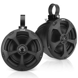 Pyle - 2-Way Waterproof Off Road Speakers 1000 - Black