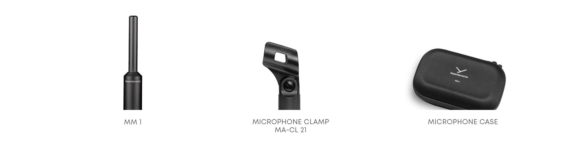 - MM 1 MICROPHONE CLAMP MA-CL 21 MICROPHONE CASE