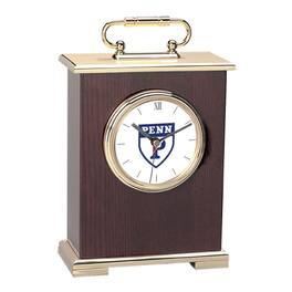 Jardine - Pennsylvania Quakers Carriage Clock - Gold