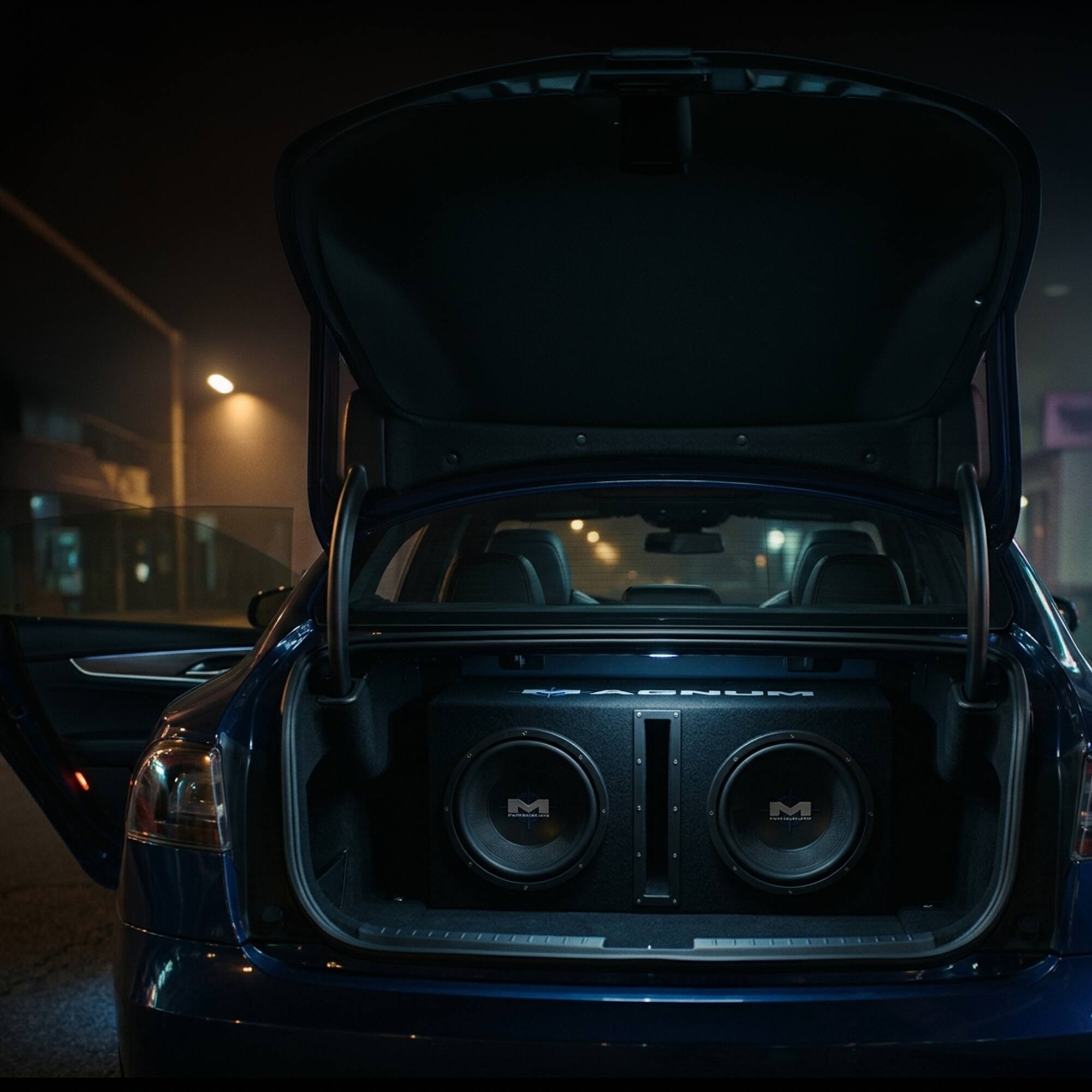 Alt View 3. MTX - MTX Magnum MB210SP 10-Inch 400W RMS Dual Loaded Subwoofer Sub Box System Package - Black.