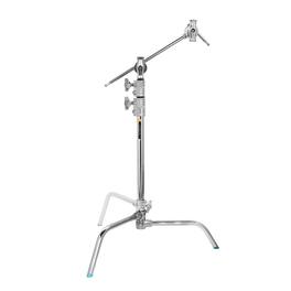 Flashpoint - 20" Sliding C-Stand Kit w/2.5" Grip Head 20" Grip Arm, Chrome