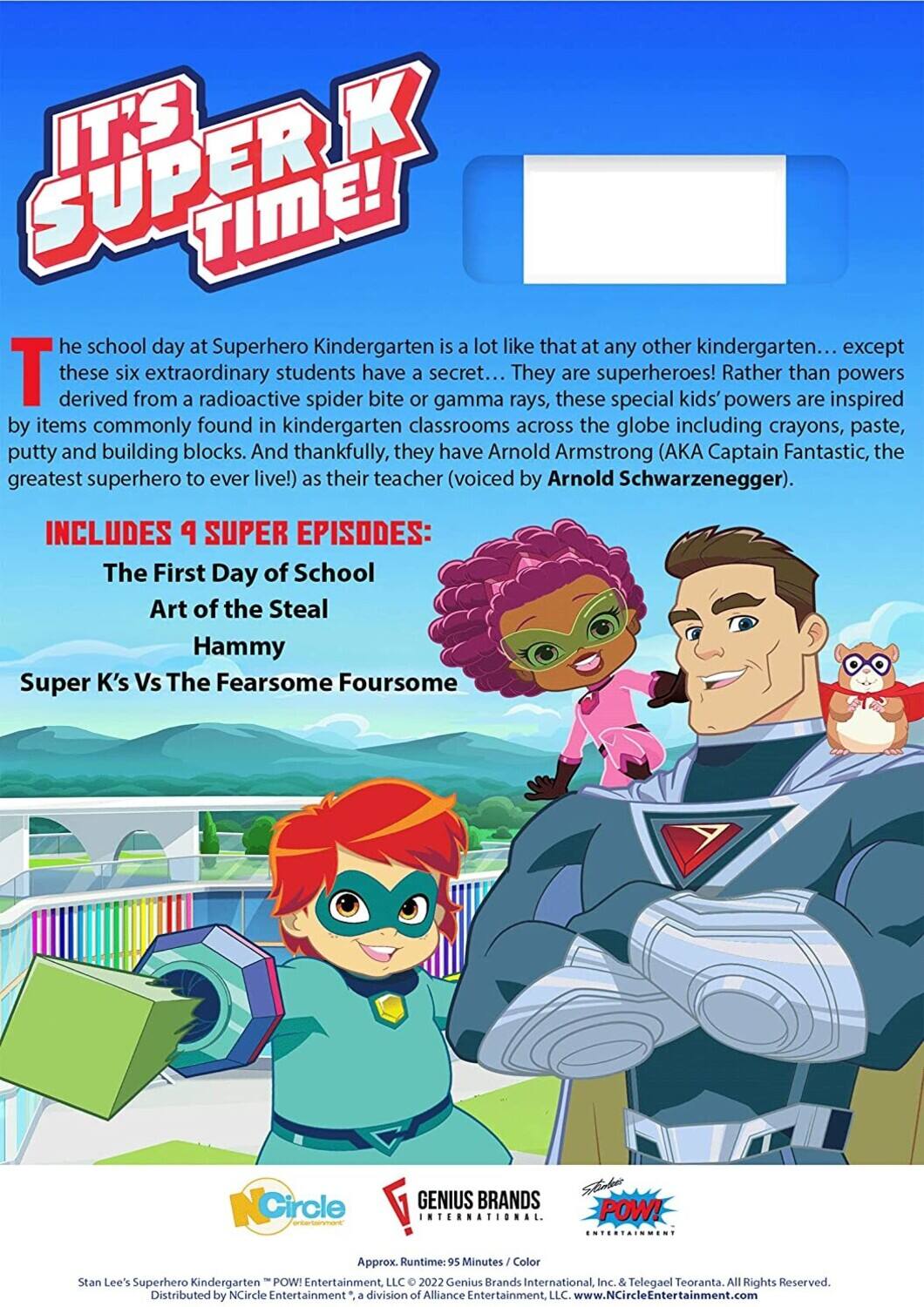 Alt View 1. Superhero Kindergarten: Team Super K   - DVD.