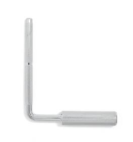 Gibraltar Hardware - 12.7mm Super L-Rod Tom Arm, Heavy Duty 6" Arm with 3.75" Knurled Mounting Area & Oversized Clamp Section