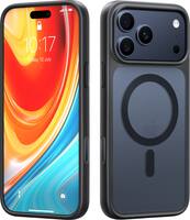 TORRAS - Guardian Magnetic - Military-Grade Protective Case with Ergonomic Grip & 18N MagSafe - Apple iPhone 17 Pro Max - Black - Front_Zoom