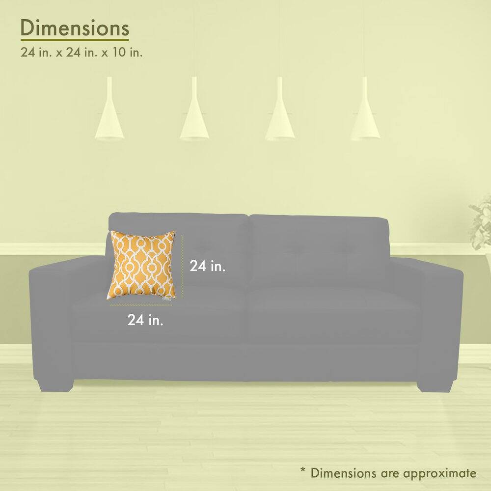 Dimensions  
24 in. x 24 in. x 10 in.  

24 in.  
24 in.  

*Dimensions are approximate