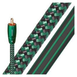 AudioQuest - Chicago RCA Male to RCA Male Cable - 1.64 ft. (0.5m) - 2-Pack - Green