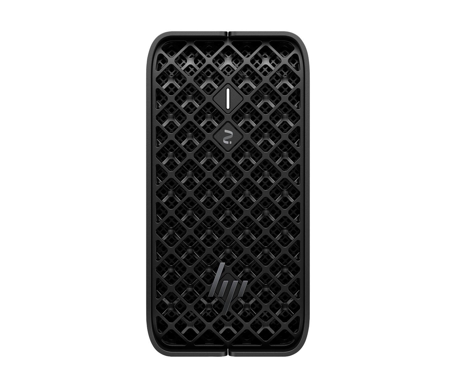 Front. HP - HP Z2 Mini G1a Next Gen AI Desktop Workstation with 3 Yr Warranty & Wolf Pro Security.