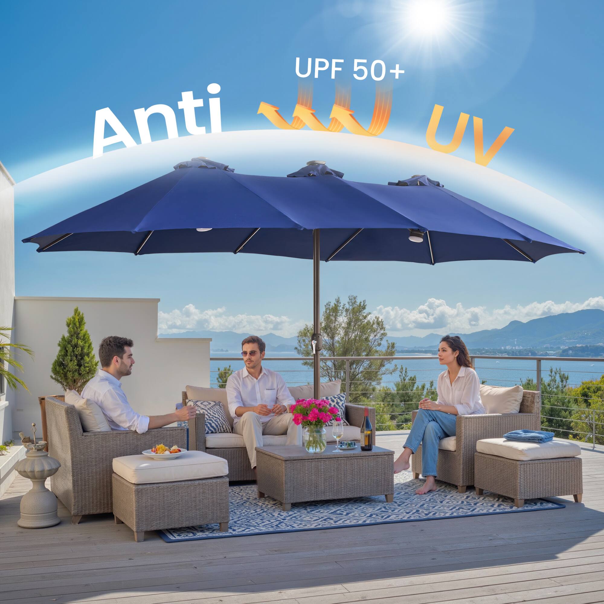 UPF 50+ Anti UV