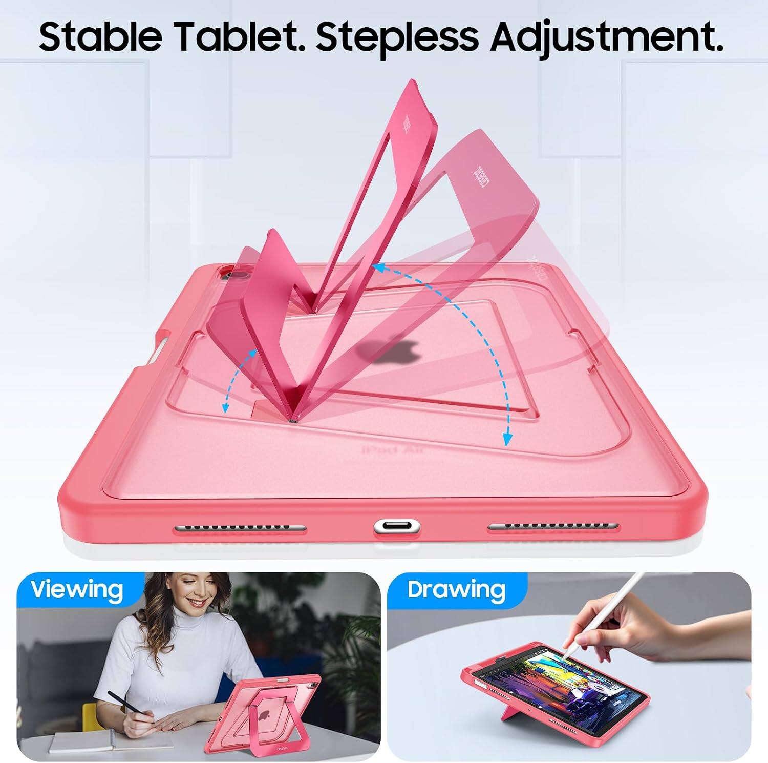 Stable Tablet. Stepless Adjustment.

Viewing

Drawing
