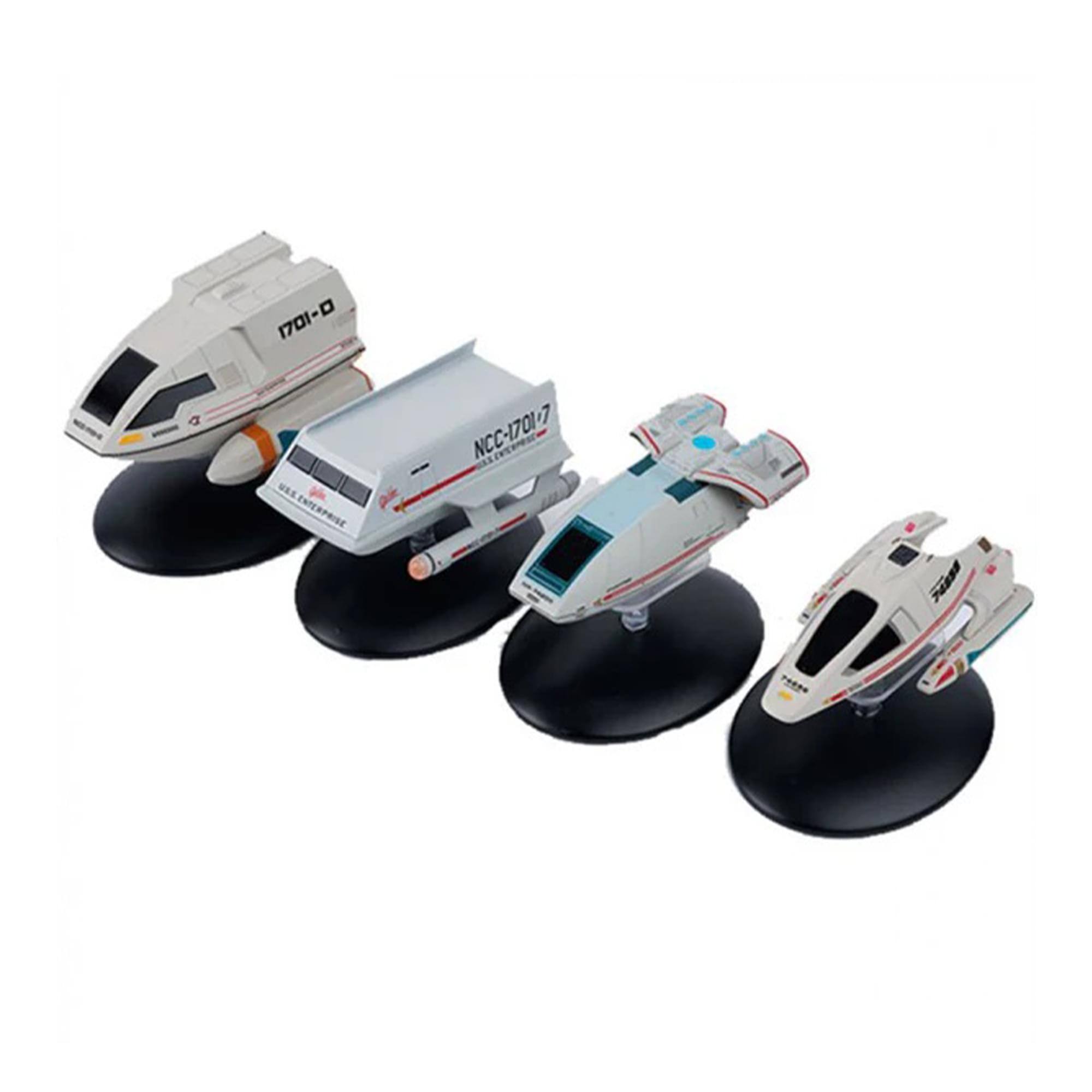 Eaglemoss - Star Trek Shuttlecraft Set 1 Galileo II, Type-6, Type-9, Type-10 - Black/White price history on PriceWatchPro