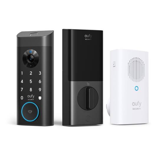 eufy Security Smart Lock E330 with Chime WiFi Replacement Deadbolt