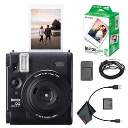 Fujifilm - Instax Mini 99 Instant Film Camera + Film Bundle-20 Sheets - 1 Film Box