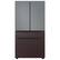 Alt View Zoom 12. Samsung - Bespoke 4-Door French Door Refrigerator Panel - Middle Panel - Tuscan Steel.
