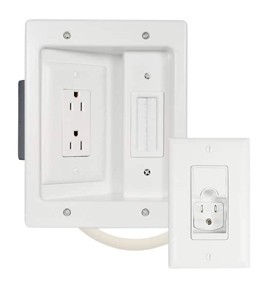 Legrand In Wall Tv Power Kit White