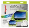 Alt View Zoom 11. Legrand - In-Wall Flat Screen Power and Cable Concealment Kit - White.