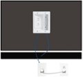 Alt View Zoom 13. Legrand - In-Wall Flat Screen Power and Cable Concealment Kit - White.