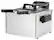 Angle. AROMA - SmartFry XL 4-Quart Digital Deep Fryer - Stainless Steel.
