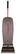 Front Standard. Oreck - Commercial Upright Vacuum - Gray/Red.