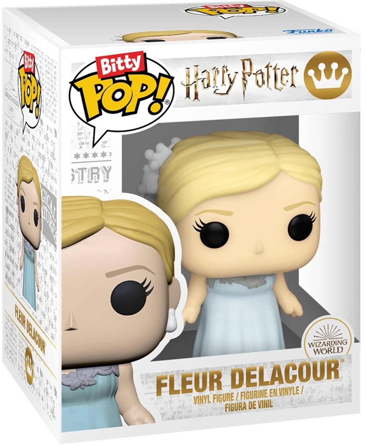 Bitty Pop! Harry Potter TRY 7 SCAT NORE REEIR DEACSUUR WIZARDING WORLD FLEUR DELACOUR / FIGURINE EN VINYLE VINYL FIGURE FIGURA DE VINIL