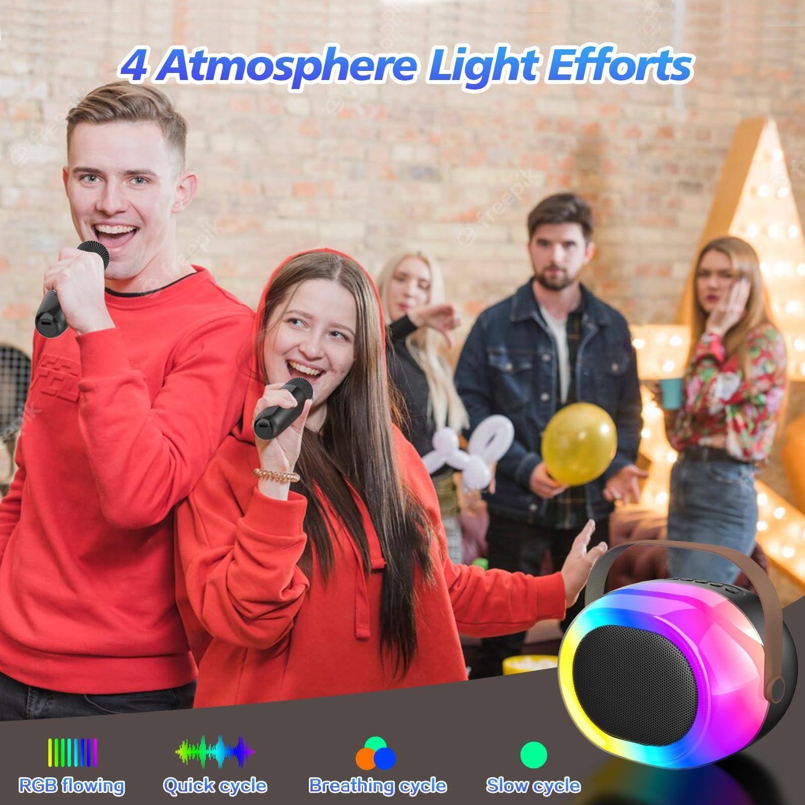 4 Atmosphere Light Efforts

- RGB flowing
- Quick cycle
- Breathing cycle
- Slow cycle