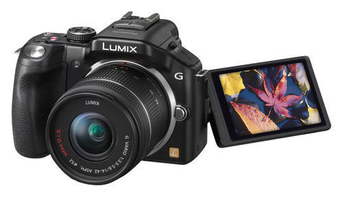 Best Buy: Panasonic LUMIX G5 16.1-Megapixel Digital Mirrorless Camera (Body Black DMC-G5KBODY