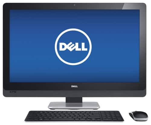 Front Standard. Dell - XPS 27" Touch-Screen All-In-One Computer - 8GB Memory - 1TB Hard Drive.