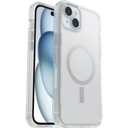 OtterBox - iPhone 15 Plus/iPhone 14 Plus Symmetry Series Case with MagSafe - Clear