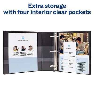 Extra storage with four interior clear pockets

OUR SPEAKERS

SCHEDULE