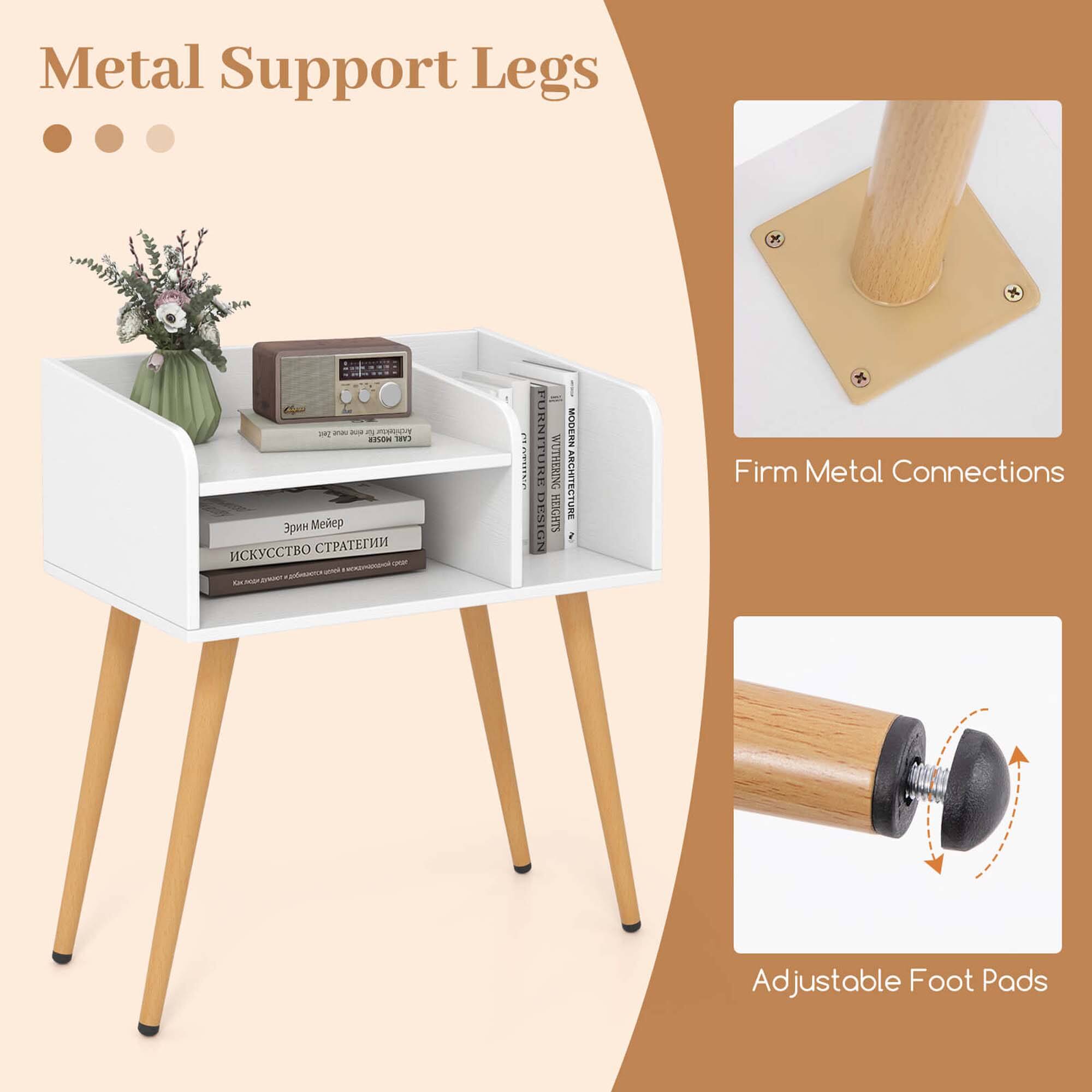 Metal Support Legs   X I - 2 - EuOT A       m - D  Ruma - 3 270 il PURN HNBGOR EL.L.S WUTHERING ANCHITECTURE DESIGN HEIGHTS X Firm Metal Connections Adjustable Foot Pads