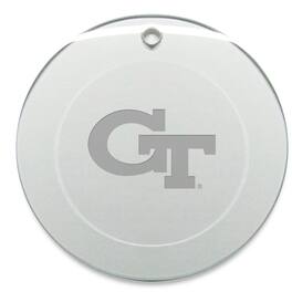 Jardine - Georgia Tech Yellow Jackets Round Logo Ornament - Multicolor