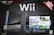 Front Standard. Nintendo - Nintendo Wii Console (Black) w/Wii Sports, Wii Sports Resort and Wii Remote Plus - Black.