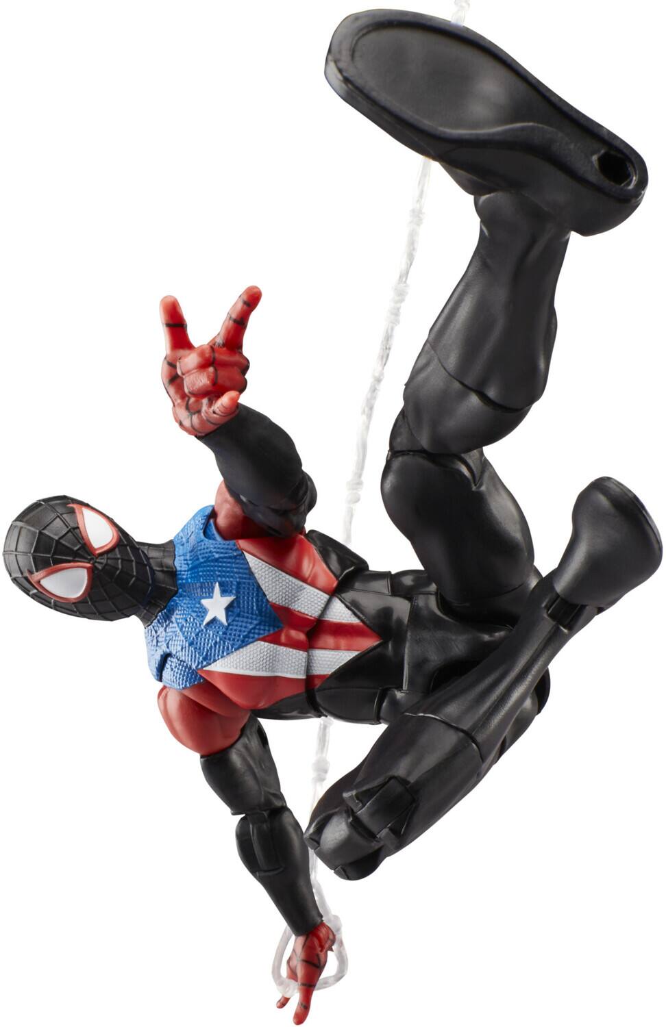 Alt View 3. Hasbro - Hasbro Collectibles - Spider-Man 2 - Marvel Legends Gamerverse - Miles Morales Boricua Suit Action - Collectibles - Multicolor.