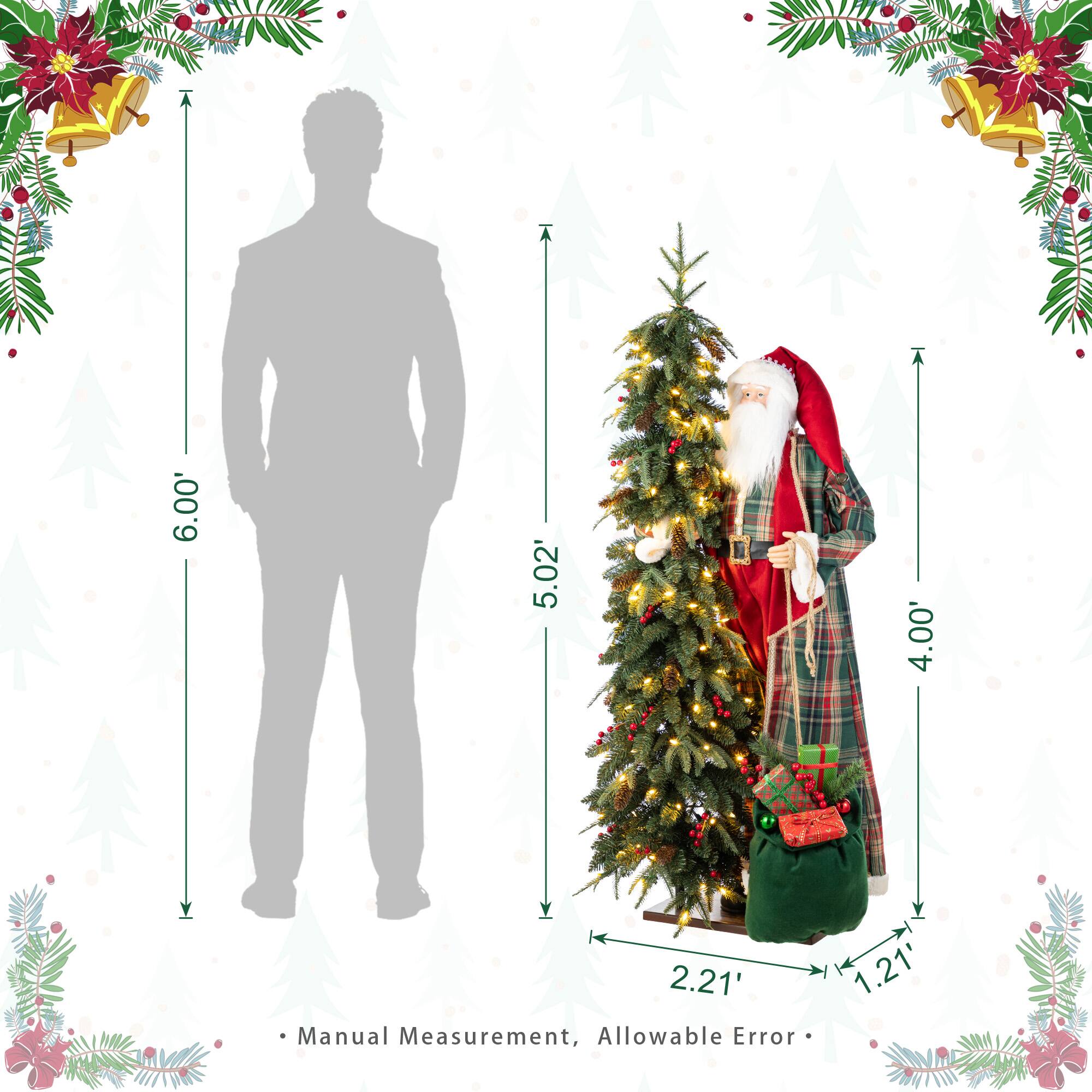 6.00'
5.02'
4.00'
2.21' Manual Measurement, Allowable Error
1.21'