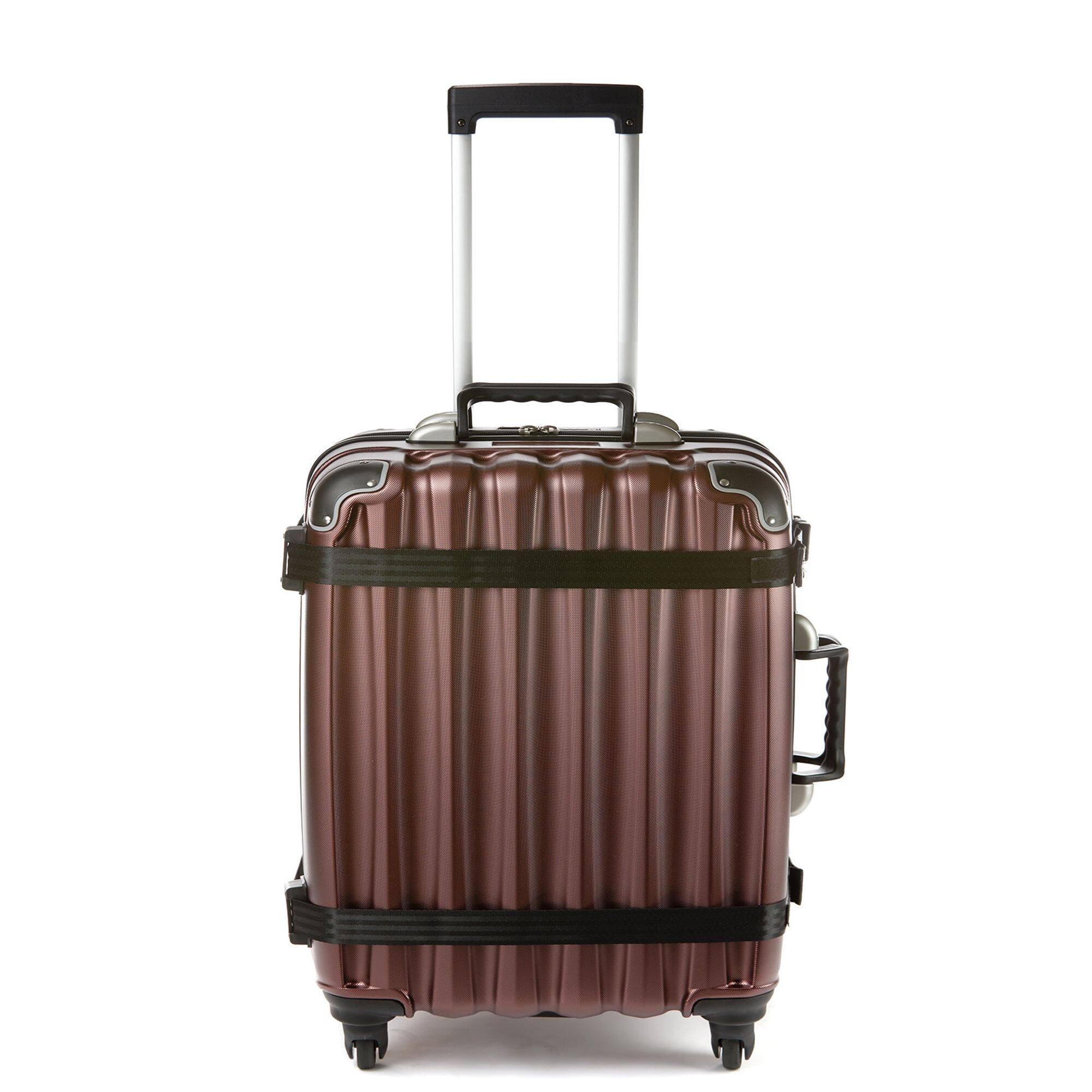 Angle. Vingarde Valise - Petite 03 - 8 Bottle Wine Travel Suitcase - Burgundy.
