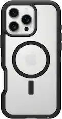 Front. OtterBox - Defender Series Pro XT Hard Shell for MagSafe for Apple iPhone 16 Pro Max - Black.