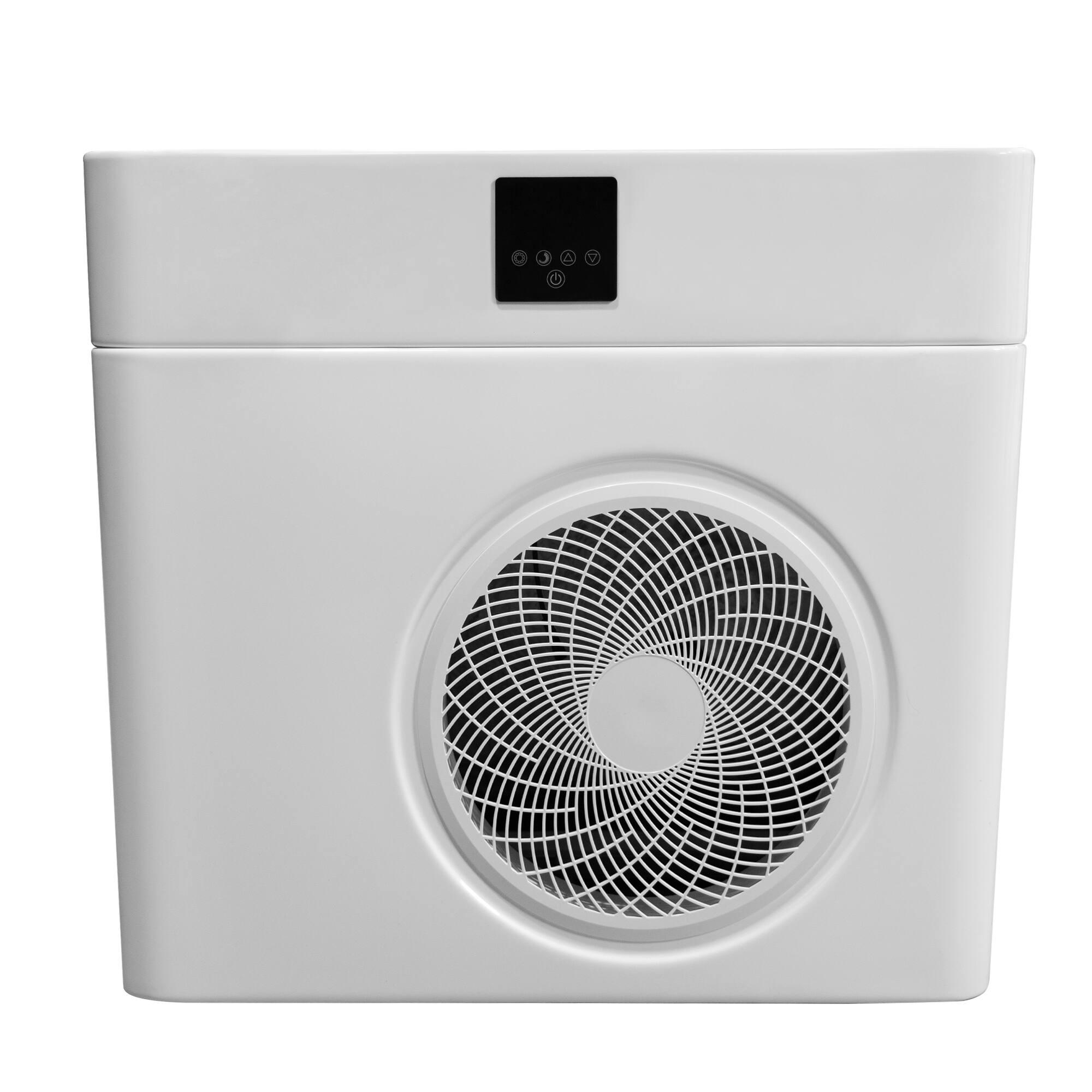 Alt View 2. Empava - 77 in. x 31.5 in. Cold Plunge Freestanding Bathtub 2 Jets Ice Bath W/ Ozone Sterilization - Chiller - Heater in White - White.