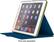 Left. Speck - StyleFolio Case for Apple® iPad® Air 2 - Moss Green/Deep Sea Blue.