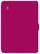 Front. Speck - StyleFolio Case for Apple® iPad® Air 2 - Fuchsia Pink/Nickel Gray.