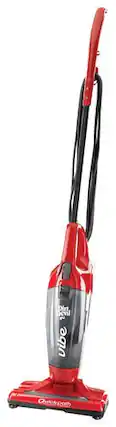Front. Dirt Devil - Vibe Bagless 3-in-1 Handheld/Stick Vacuum - Red.