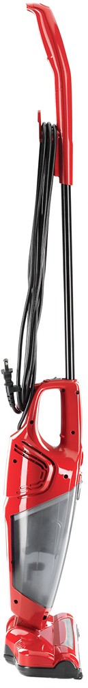 Dirt Devil Vibe 3 in 1 Corded Bagless Stick Vacuum 240 W Motor Bagless 10  Cleaning Width 15 ft Cable Length AC Supply 2 A Red - Office Depot