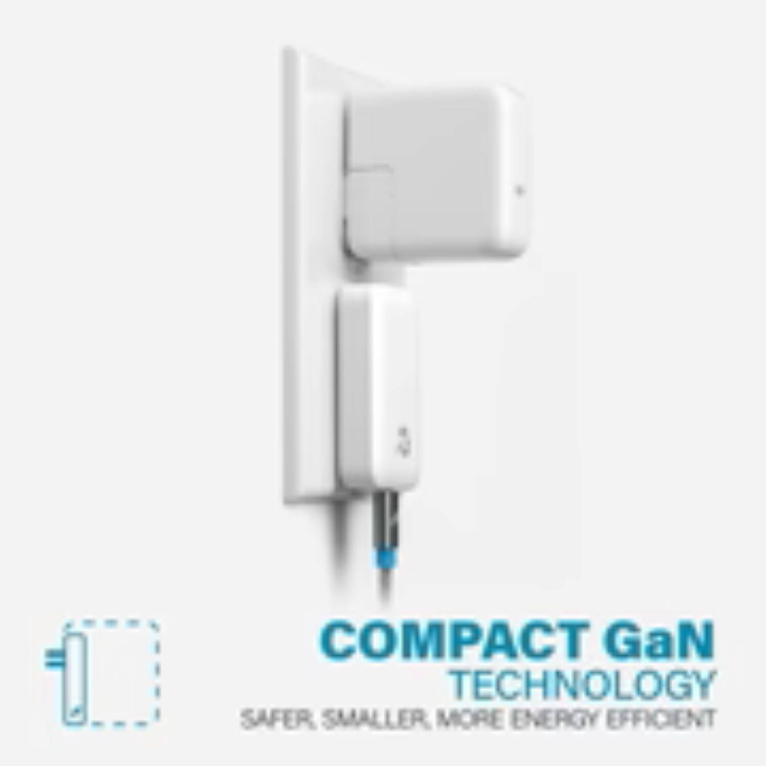 COMPACT GaN TECHNOLOGY  
SAFER, SMALLER, MORE ENERGY EFFICIENT