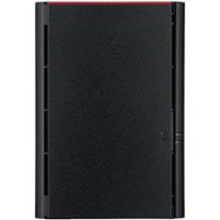 Buffalo - LinkStation 220 4TB 2-Bay Network Attached Storage (NAS) - Black - Front_Zoom