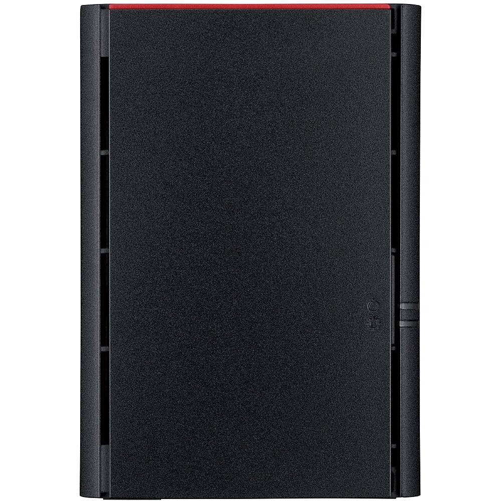 Front. Buffalo - LinkStation 220 4TB 2-Bay External Network Attached Storage (NAS) - Black.