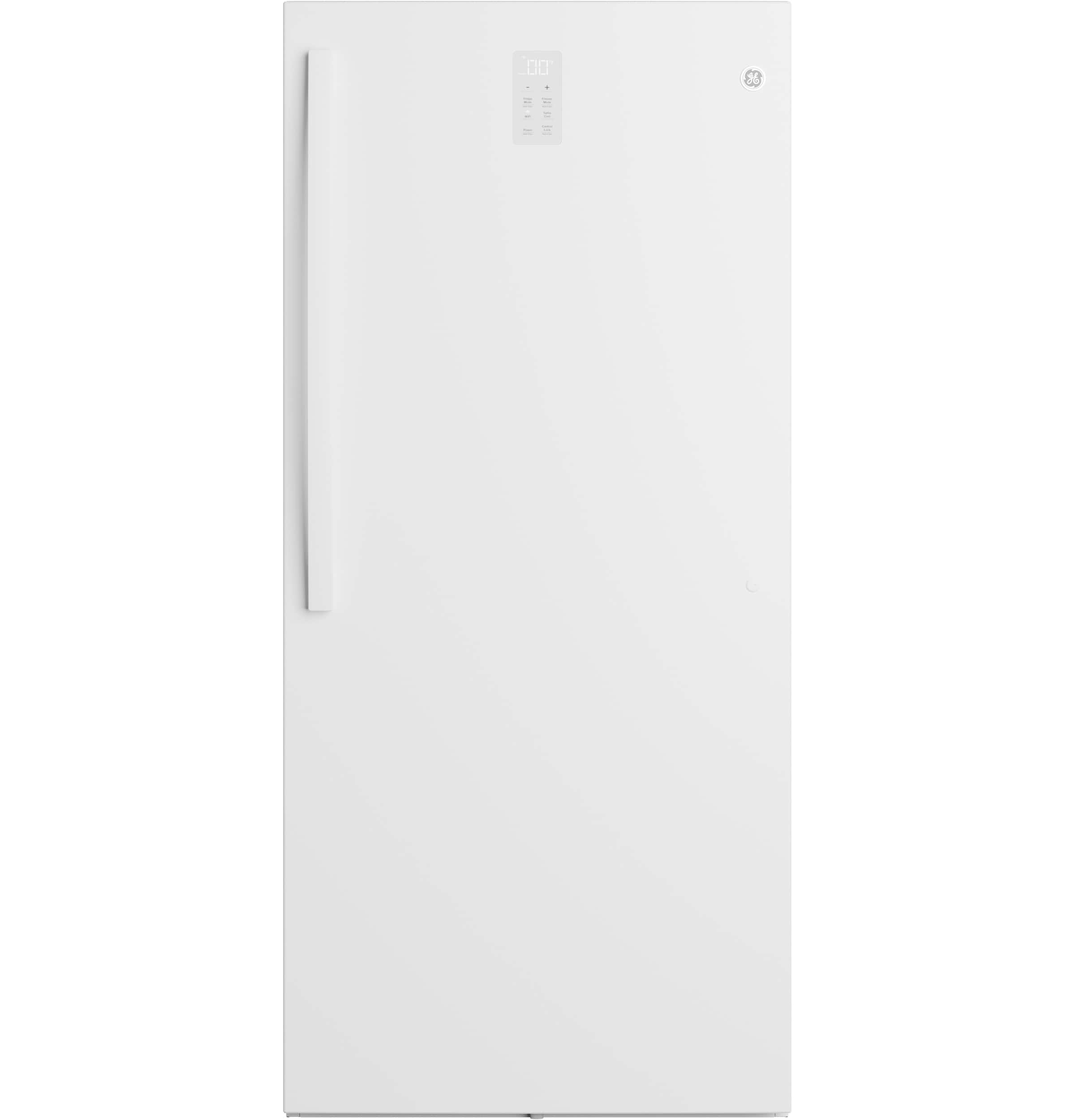 GE - 21.6 Cu. Ft. Smart ENERGY STAR Garage Ready Convertible Upright Freezer - White