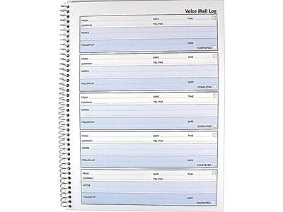 Voice Mail Log

1. From: [Name]
   Date: [Date]
   Notes: [Notes]
   Follow-up: [Date] [Completed] [Tel. No.]

2. From: [Name]
   Date: [Date]
   Notes: [Notes]
   Follow-up: [Date] [Completed] [Tel. No.]

3. From: [Name]
   Date: [Date]
   Notes: [Notes]
   Follow-up: [Date] [Completed] [Tel. No.]

4. From: [Name]
   Date: [Date]
   Notes: [Notes]
   Follow-up: [Date] [Completed] [Tel. No.]

5. From: [Name]
   Date: [Date]
   Notes: [Notes]
   Follow-up: [Date] [Completed] [Tel. No.]

6. From: [Name]
   Date: [Date]
   Notes: [Notes]
   Follow-up: [Date] [Completed] [Tel. No.]